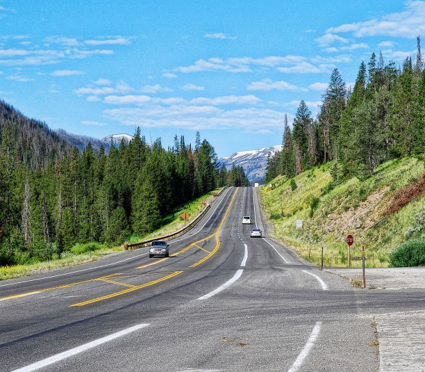 美国犹他州黄石国家公园图片下载