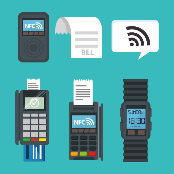 NFC技术概念设计图片下载