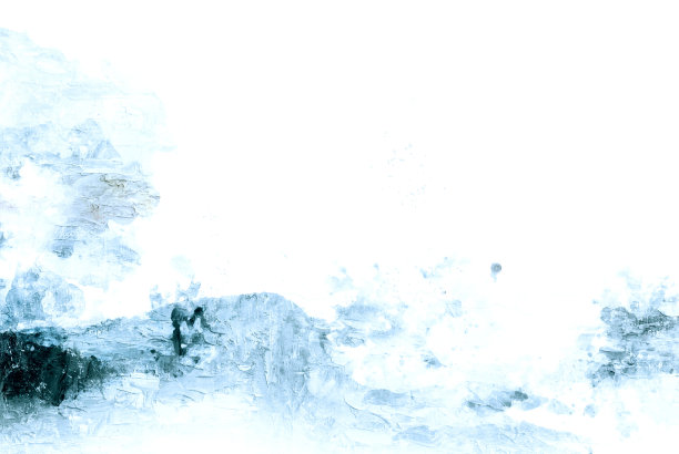 色彩斑斓的山峰以水彩画为背景。图片下载