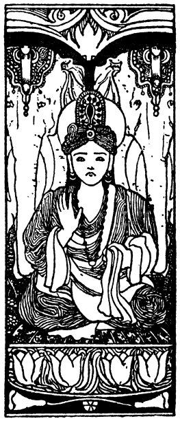 拉克希米女神和大象，珀西·迪尔默夫人图片下载