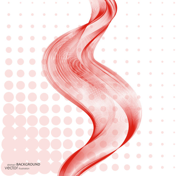 抽象的波浪线图片下载