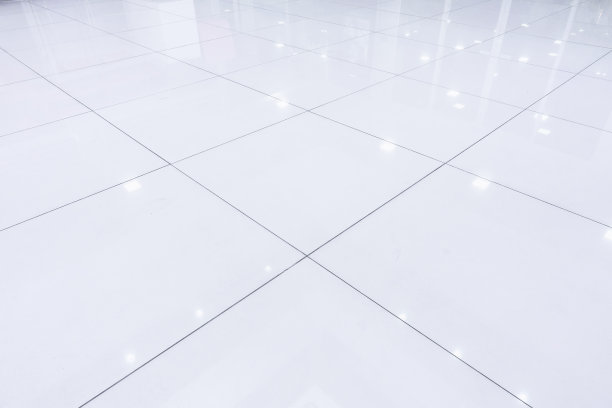 走廊内地砖，抽象背景图片下载