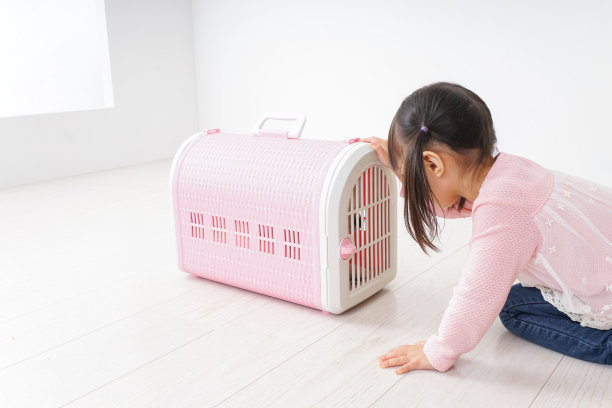 孩子照顾宠物图片下载