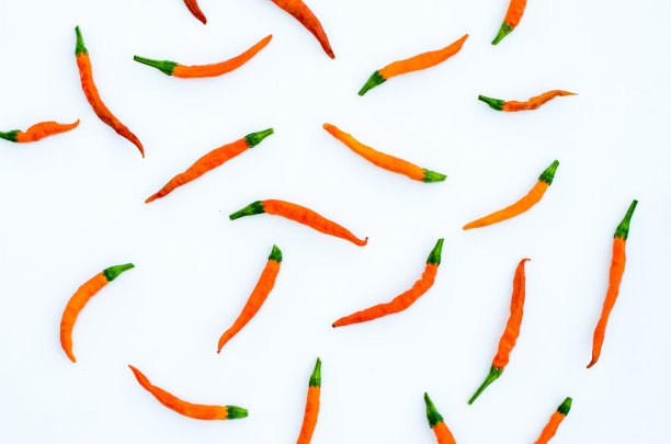 色彩斑斓的辣椒图片下载