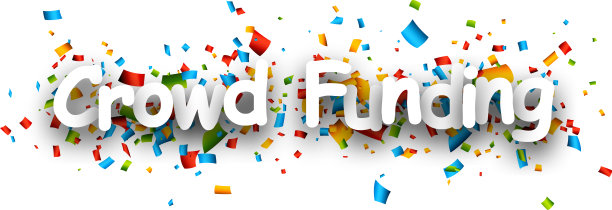 众筹纸横幅。图片下载