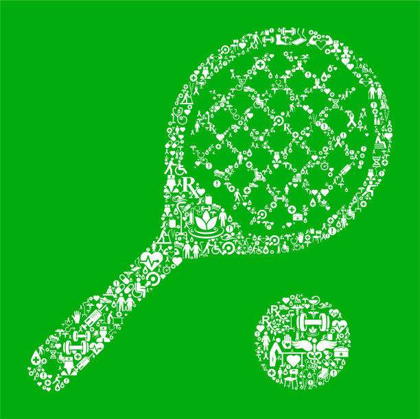 回力球绿色医疗康复理疗图片下载