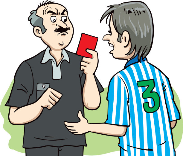 足球红牌图片下载