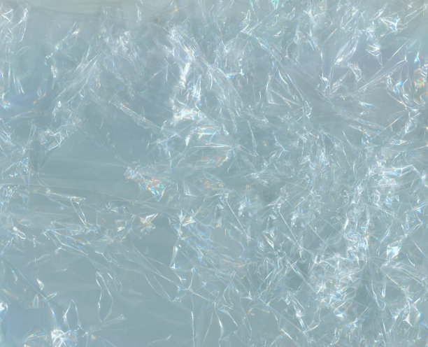 透明背景。凌乱的聚乙烯表面图片下载
