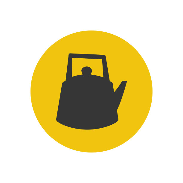 水壶轮廓图标图片下载