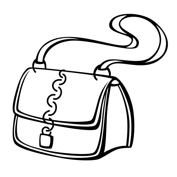 向量的女人的手提包图片下载