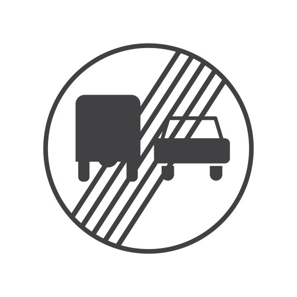 禁止卡车上路的标志结束了图片下载