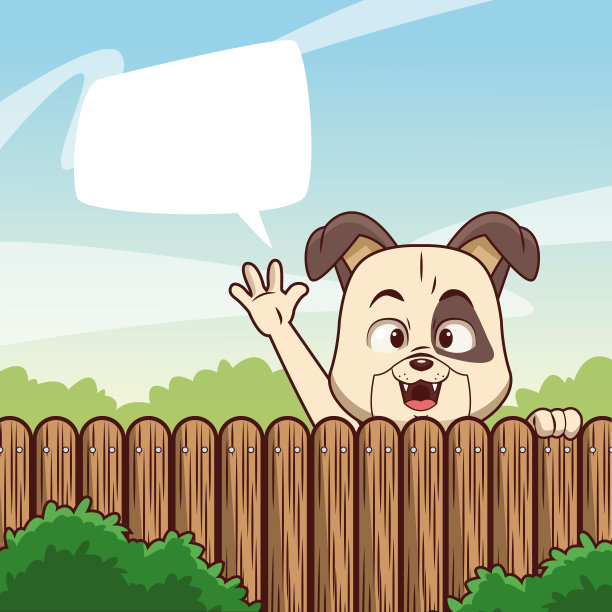 快乐宠物，矢量设计图片下载