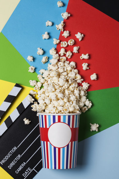 爆米花盒和拍板图片下载