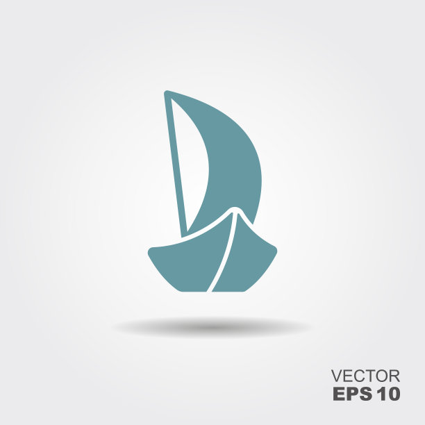 帆船图标图片下载