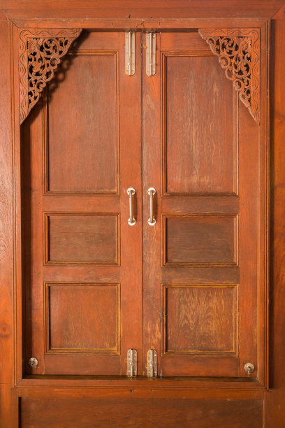 泰国传统木窗图片下载