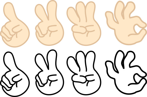 手势语集素材图片