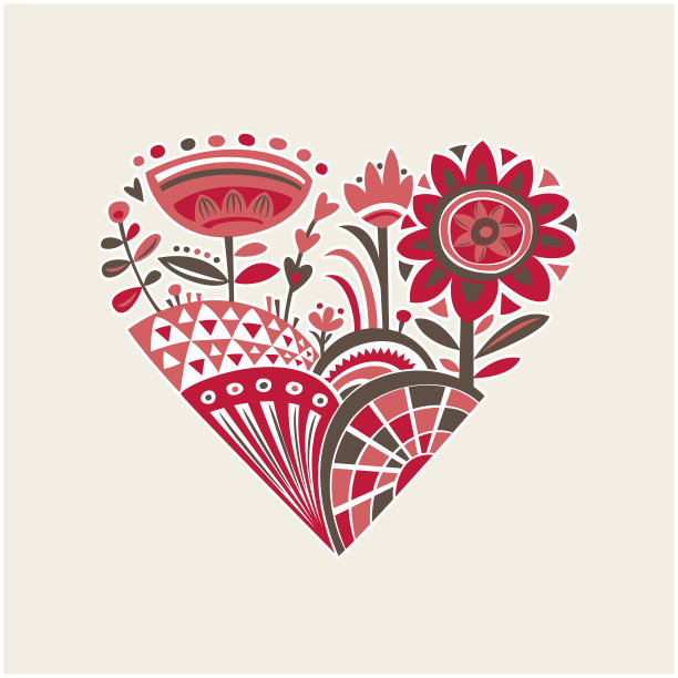 花的心图片下载