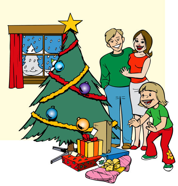 圣诞节的孩子图片下载