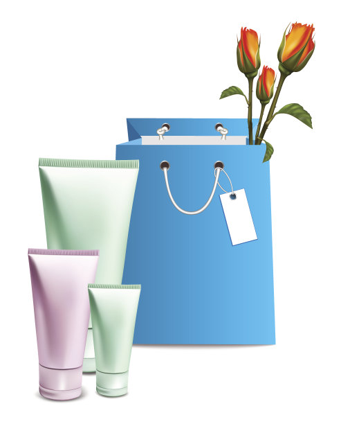 玫瑰礼品袋图片下载