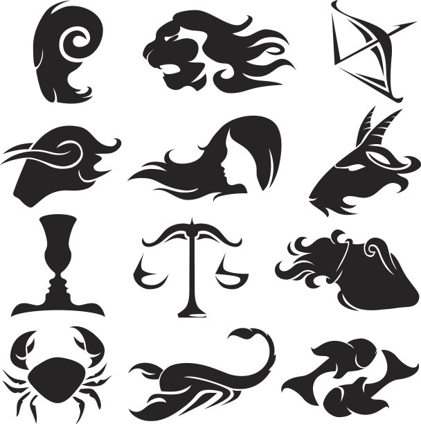 星座轮廓集图片下载