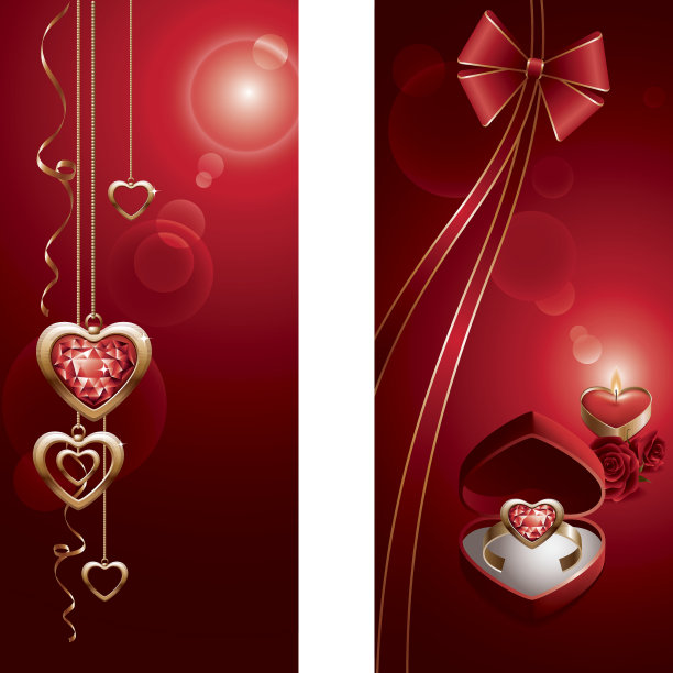 珠宝的心图片下载