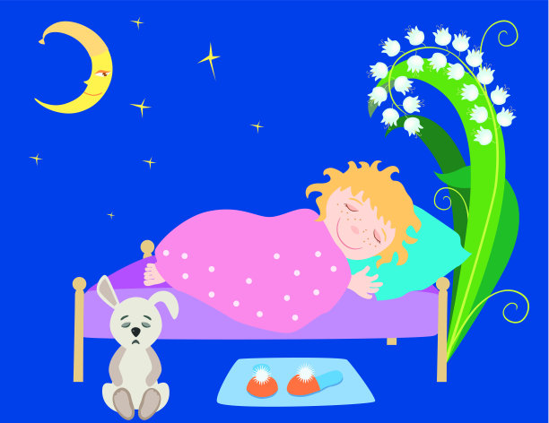 睡着的女孩图片下载