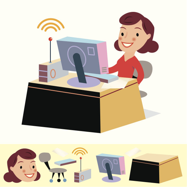 WiFi的女孩图片下载