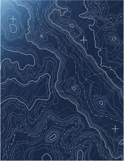 地图抽象(向量)图片下载