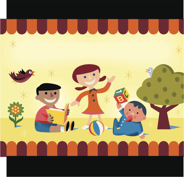 照顾孩子们图片下载