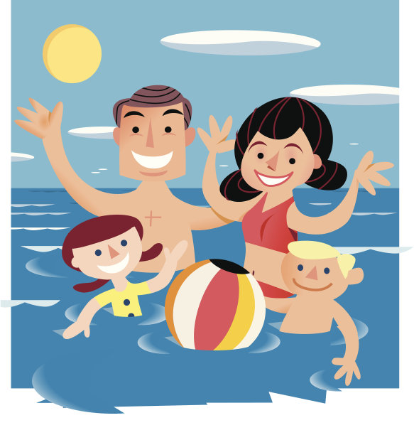 澳洲的圣诞节假期图片下载