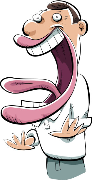 大嘴巴的人图片下载