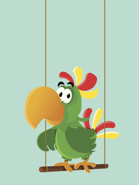 色彩鲜艳的鹦鹉图片下载