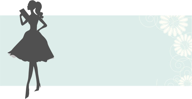 时尚旗帜图片下载