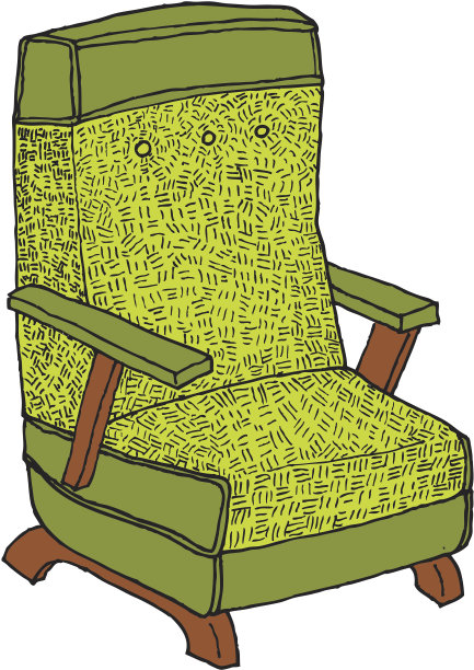 绿色的椅子图片下载