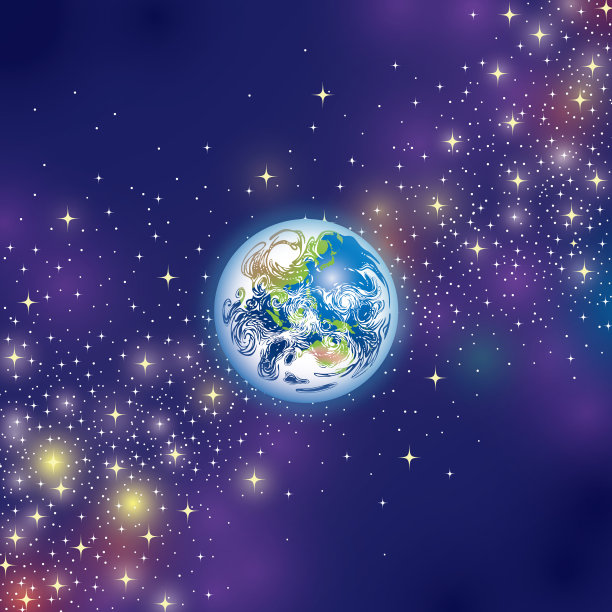 太空中的地球图片下载