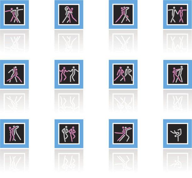 跳舞，12种不同的礼仪图片下载