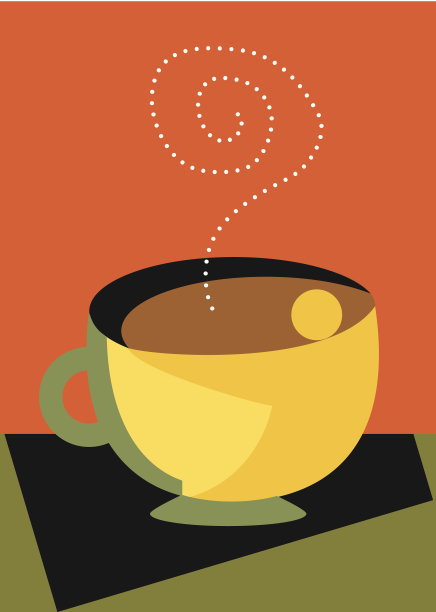 爱我的咖啡蒸汽和拥抱现代图片下载