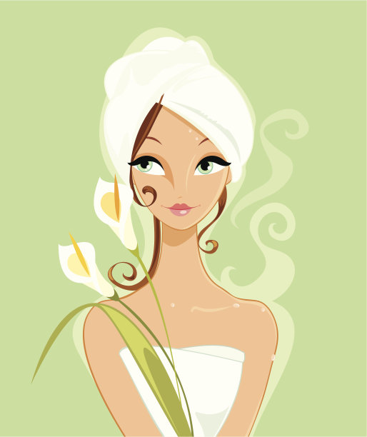 在美容素材图片