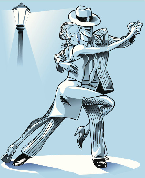 探戈的步骤图片下载