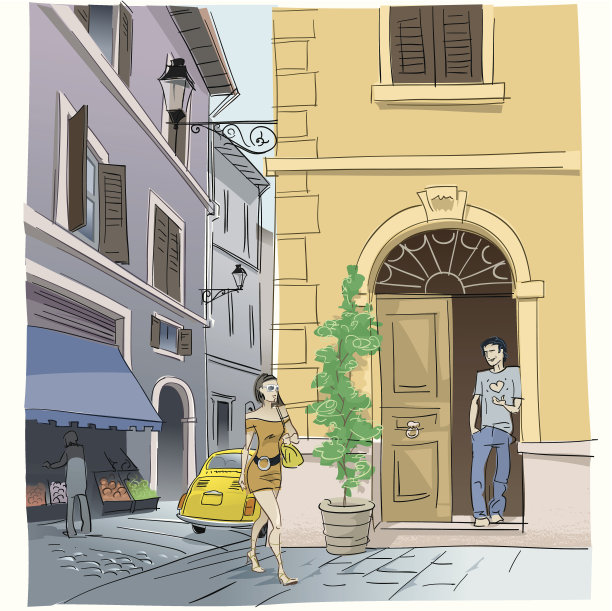 罗马街图片下载