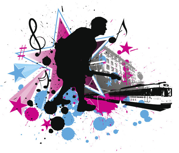 巨星吉他手图片下载