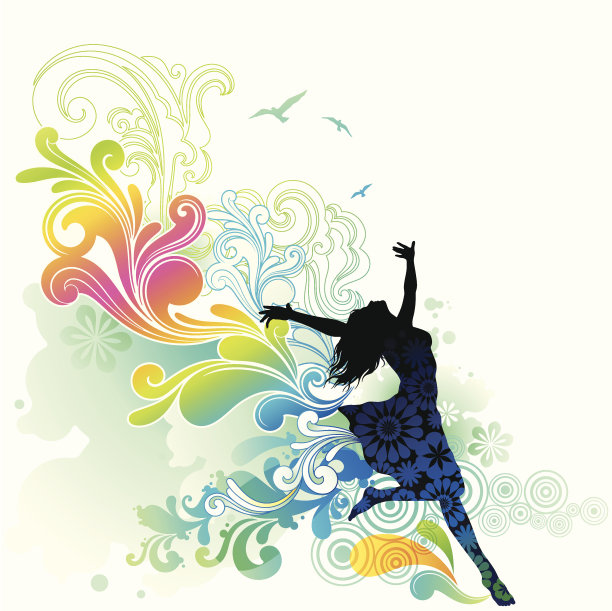 快乐的女孩图片下载