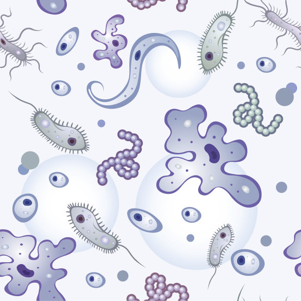 生物背景(无缝模式)图片下载