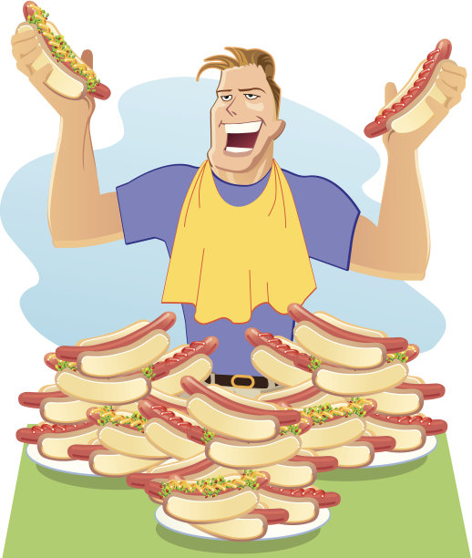 热狗大赛图片下载