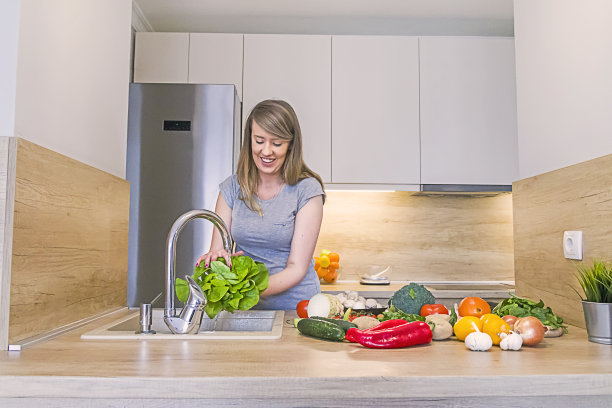 经常清洗蔬菜素材图片