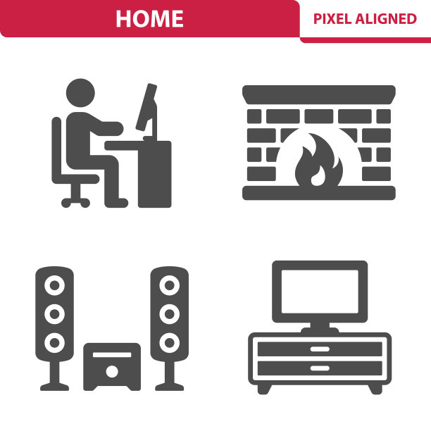 家里的图标素材图片