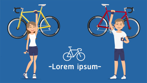 从长途骑行中赢得自己。运动让生活丰富多彩。从放松快乐。图片下载