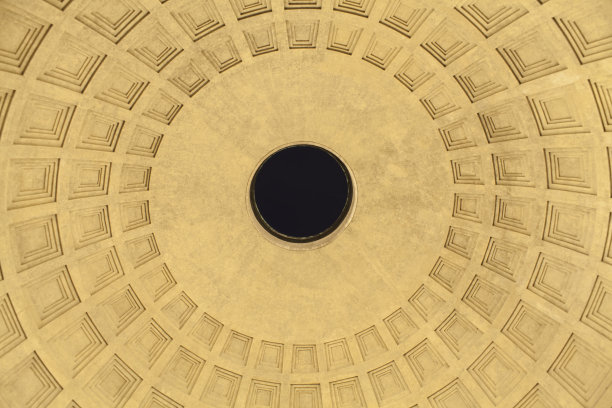 万神殿的内部图片下载