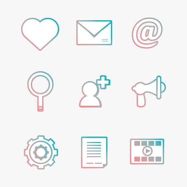 病毒性内容设计图片下载