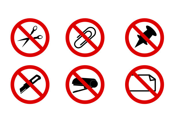 不要剪，剪刀，订书机，夹，别，折叠图片下载